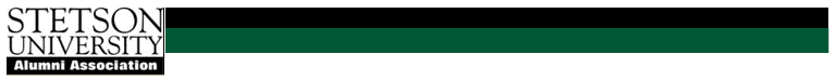 Stetson Alumni banner